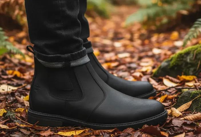 Botas modelo Chelsea 42º couro legítimo - Foto 3