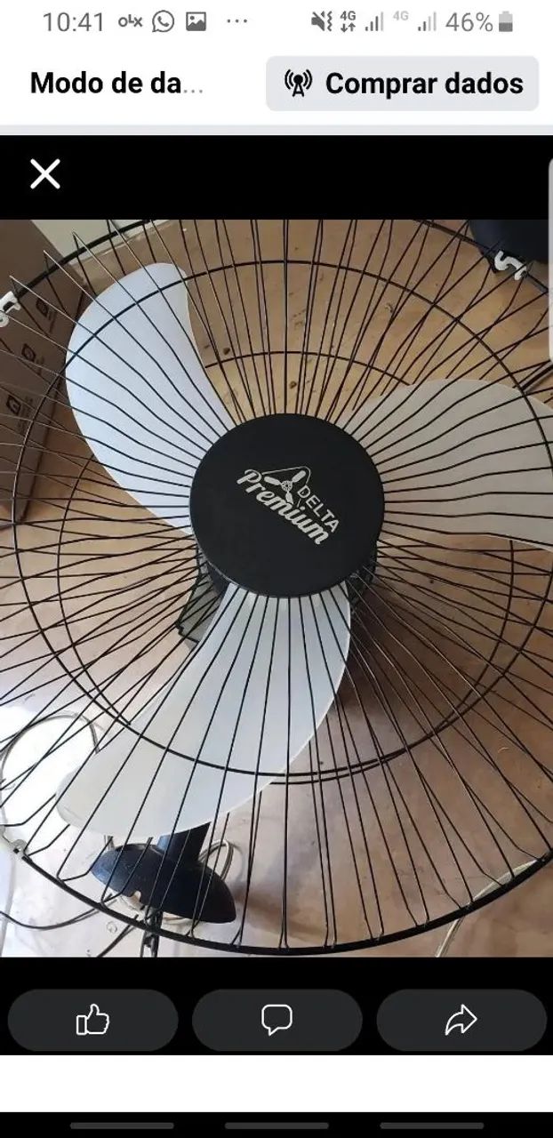 Vendo ventilador de parede. - Foto 3