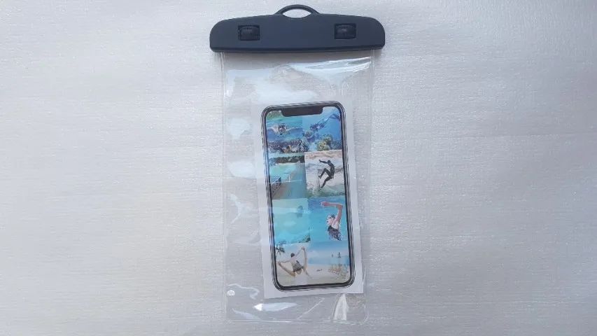 Capa De Celular Impermeável Celular Pra Piscina Protetora - Foto 3