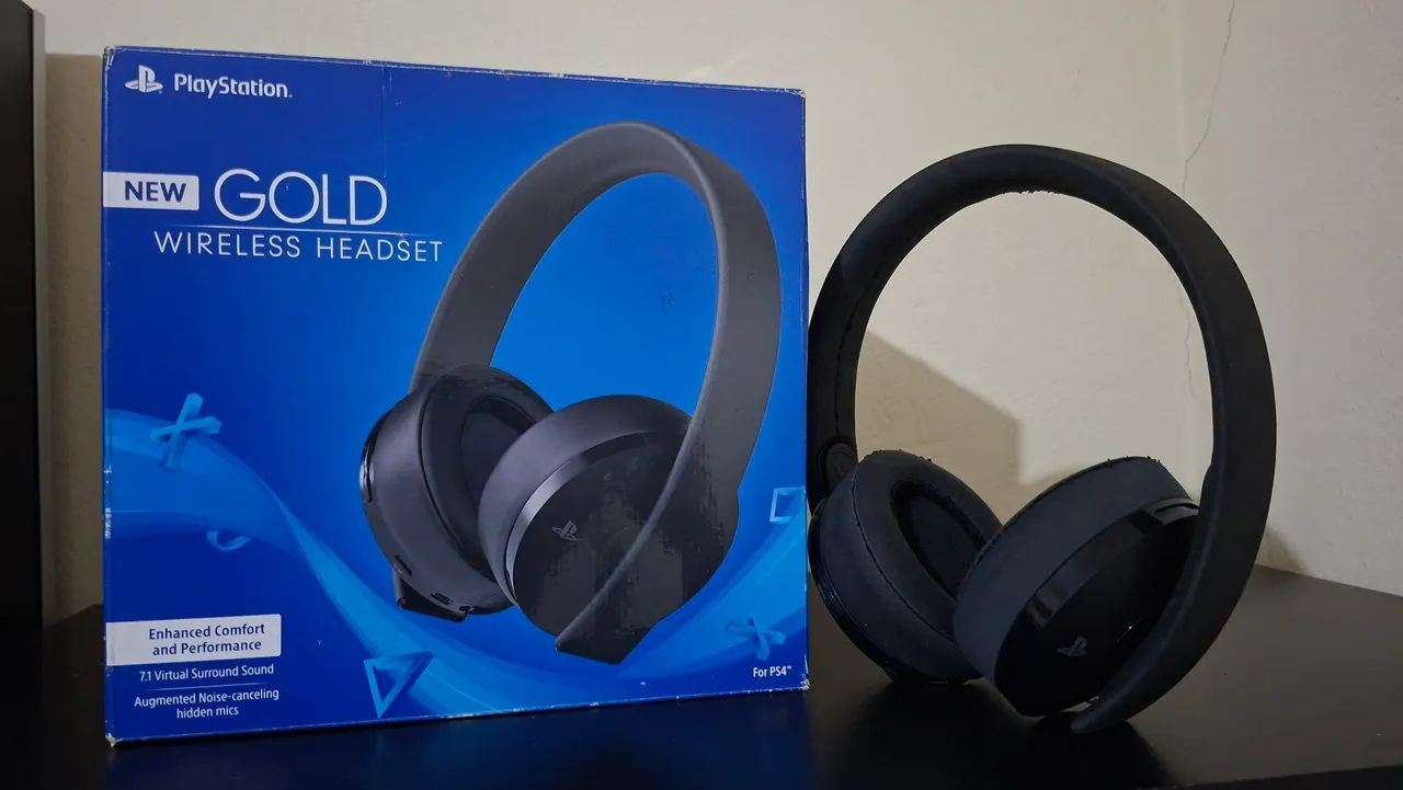 Headset New Gold Wireless PS4/PS5 