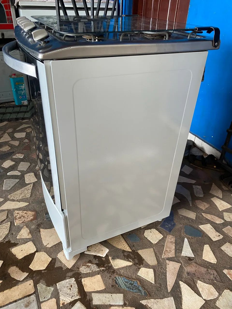 Fogão 4 bocas Electrolux branco elétrico. ENTREGO - Foto 4
