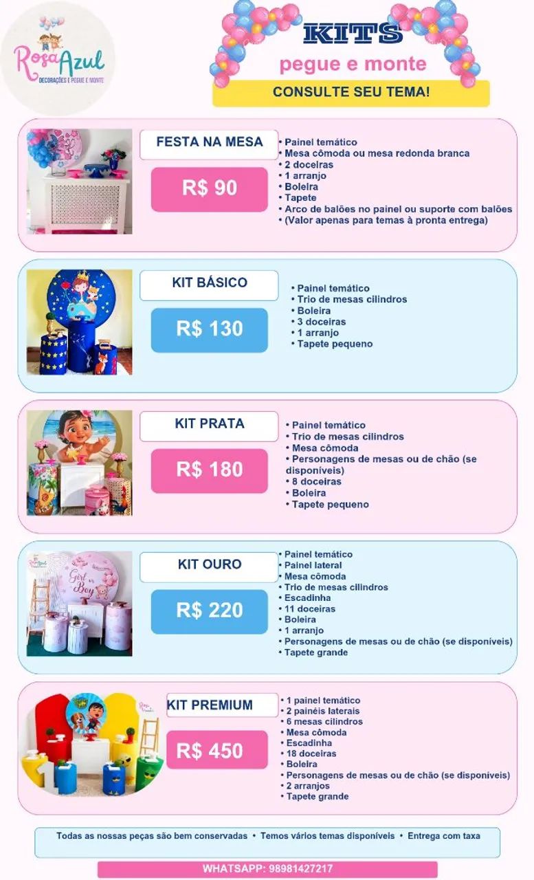 Ornamentações completas/Pegue e Monte  - Foto 3