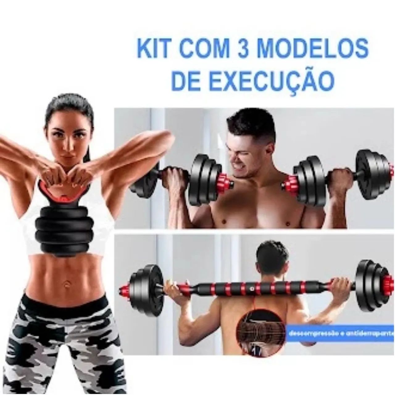 KIT HALTERES | 6 em 1 - Foto 2