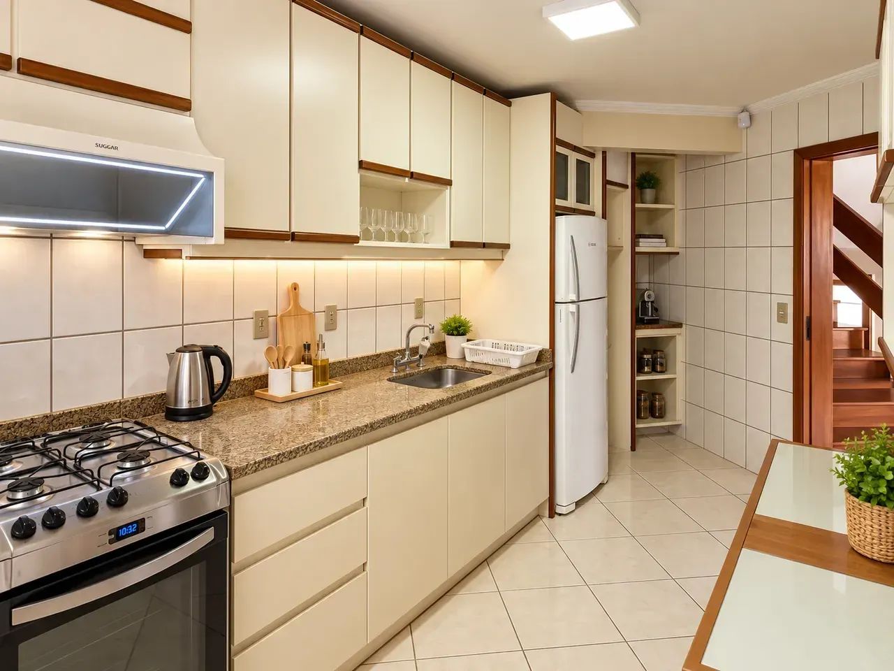 Casa de 3 Dormitórios, 4 vagas e Vista Mar à Venda em Capoeiras, Florianópolis/SC - Foto 3