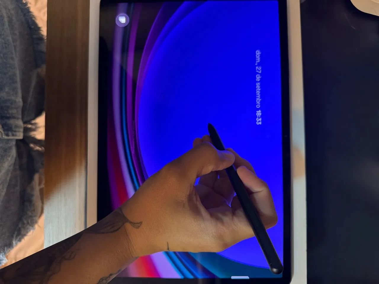 Galaxy Tab S9+ - 12GB 512GB + Pencil + Capa e Teclado Samsung  - Foto 5