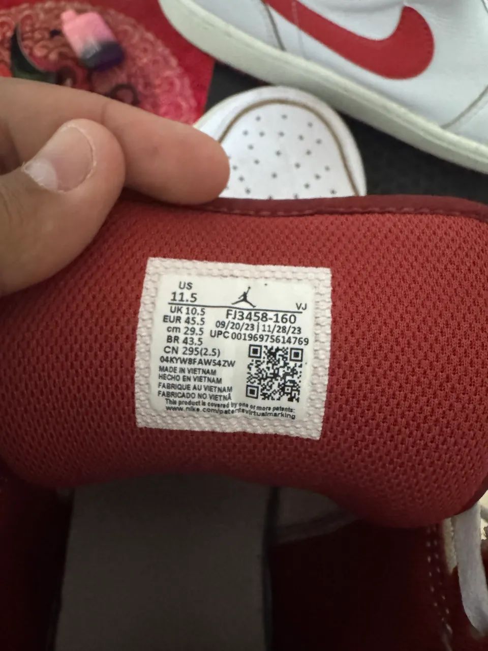 Air Jordan 1 White dune  - Foto 3