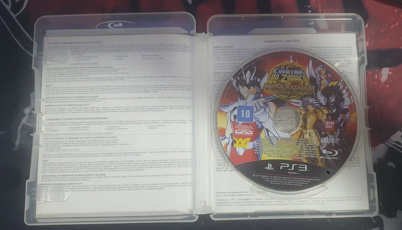 Os Cavaleiros do Zodiaco: Bravos Soldados - PS3 - Foto 2