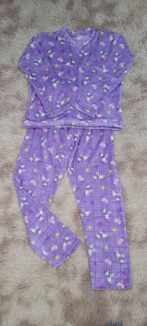 Conjunto adulto em plush  - Foto 2