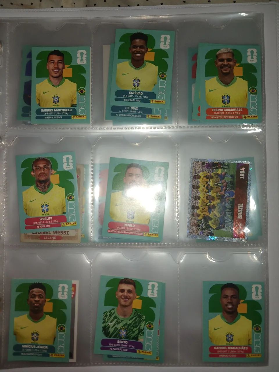 15 figurinhas brasileiras da copa de 2026 panini - Foto 2