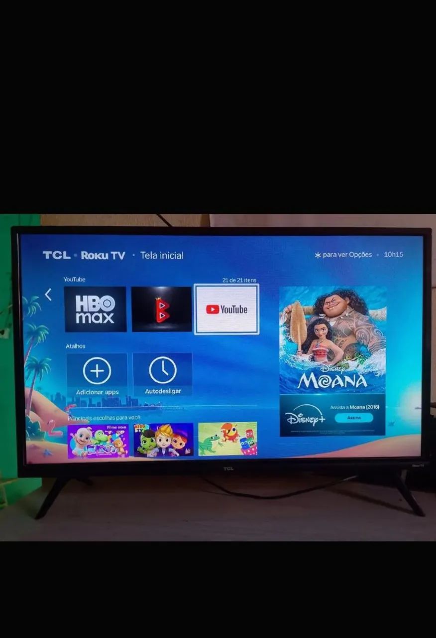 Smartv sem TCL Roku perfeito estado  - Foto 2