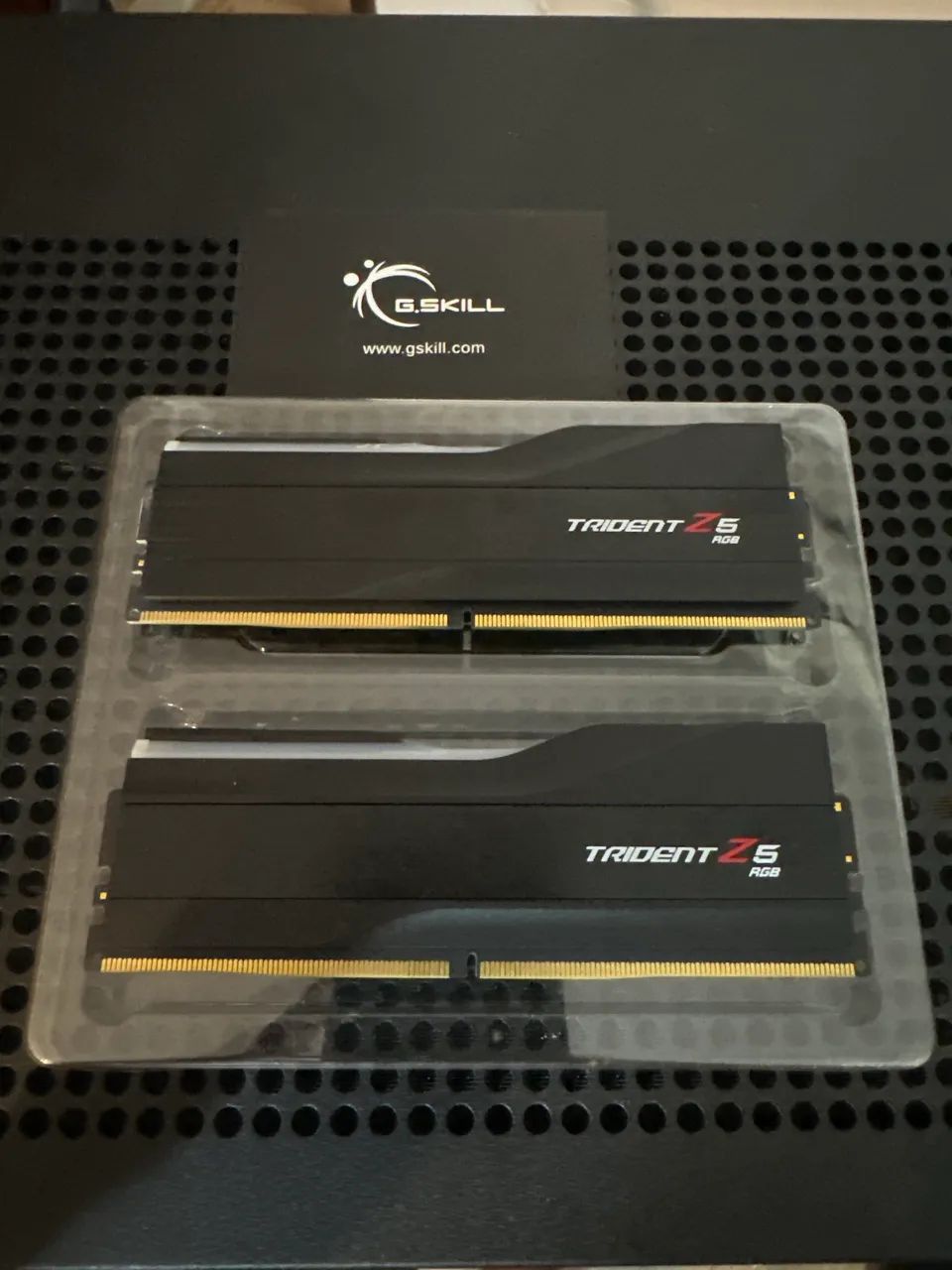 Memória ram G Skill Trident Z DDR5 RGB 2x 16gb 32gb total