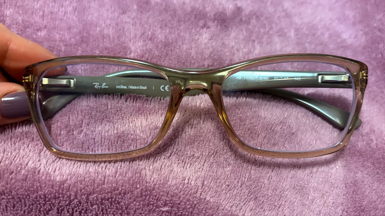 óculos Ray Ban - armação retangular 