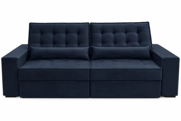 SOFA RETRATIL RECLINAVEL 2.80M DIRETO DA FABRICA - Foto 2
