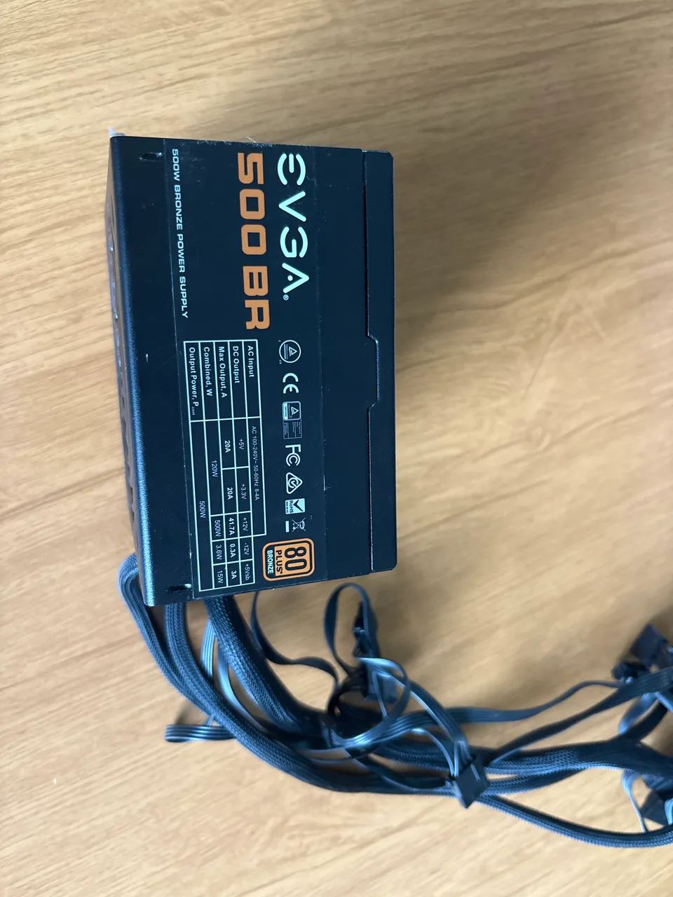 Fonte EVGA 500 Watts 80 Plus - Foto 2