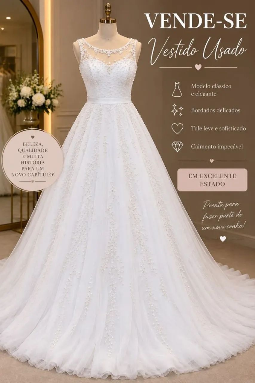 Vestido de casamento - Foto 2