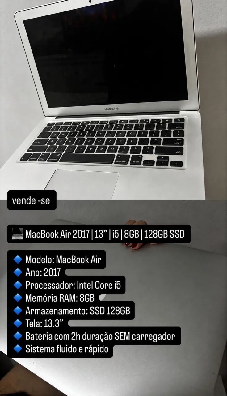 Macbook air 2017 - Foto 2