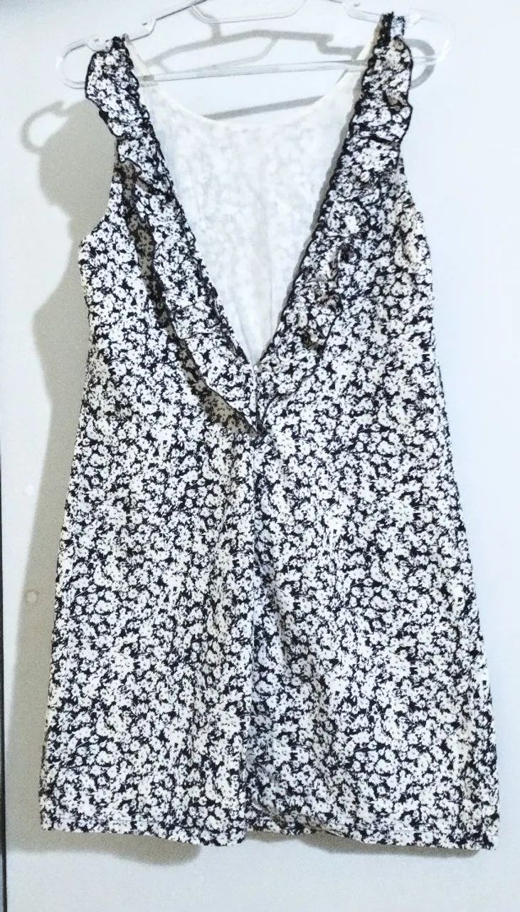 Vestido Estampado Curto Zara - Foto 5
