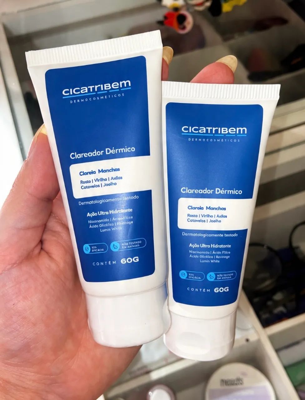 Cicatribem Clareador Dérmico