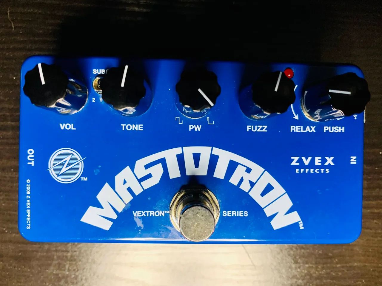 Pedal Mastotron Fuzz ZVEX - Instrumentos musicais - Nova Prata
