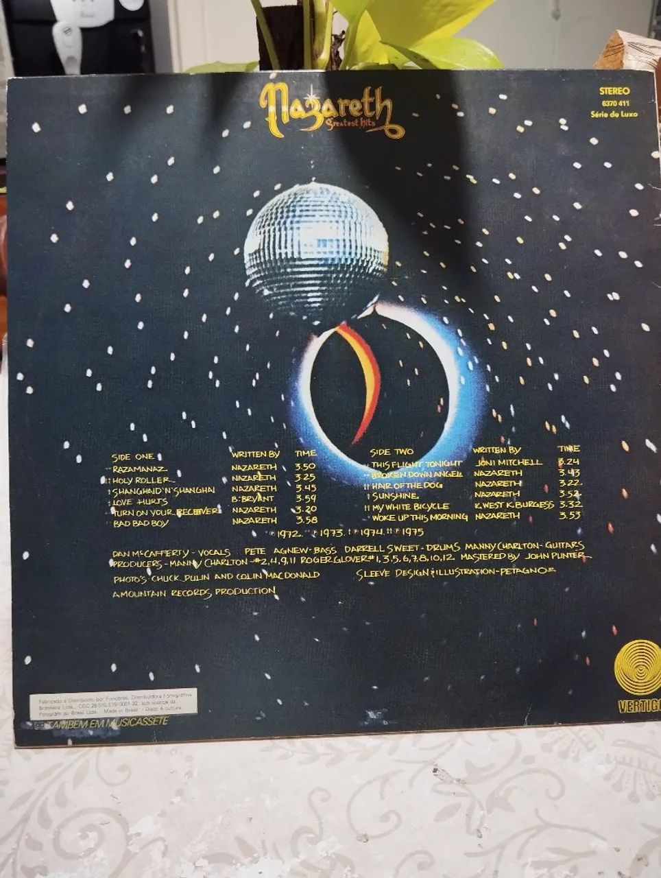 Vinil Nazareth screatest hits - Foto 2