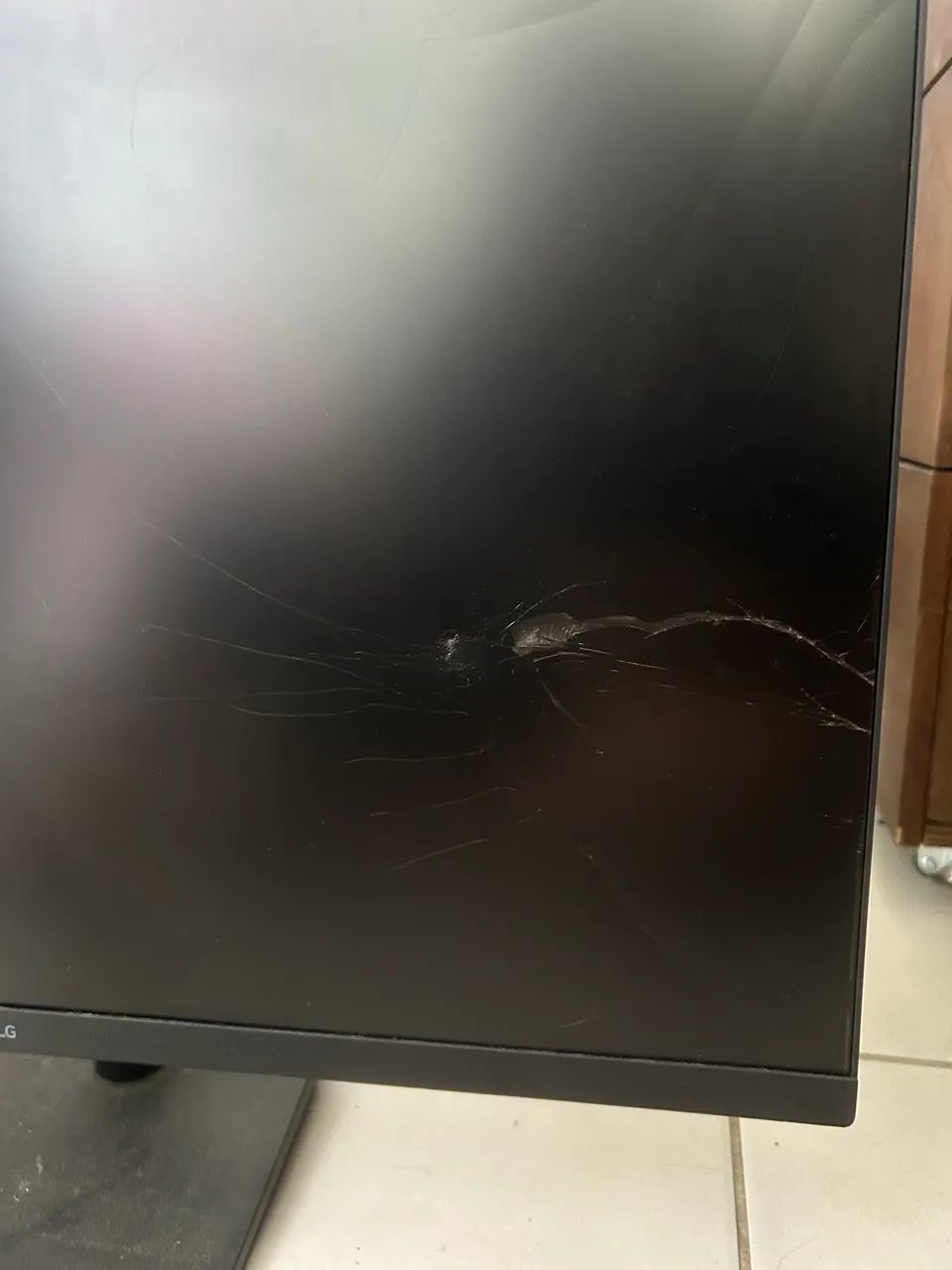 Monitor LG tela com defeito - Foto 2