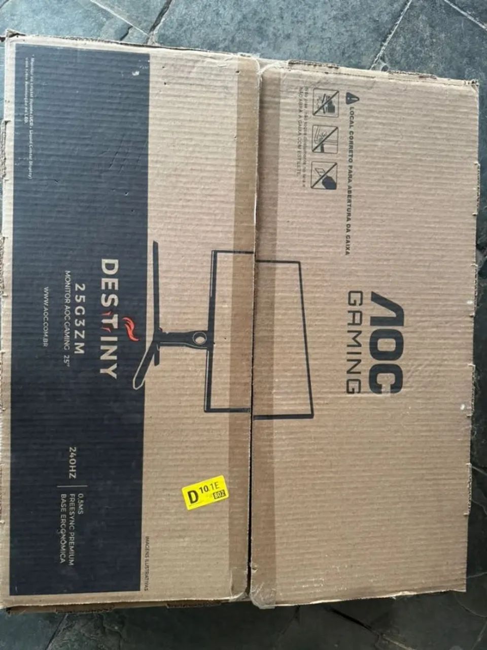 Monitor Gamer AOC DESTINY 25" 240Hz 0,5ms FreeSync Premium 25G3ZM - Foto 6