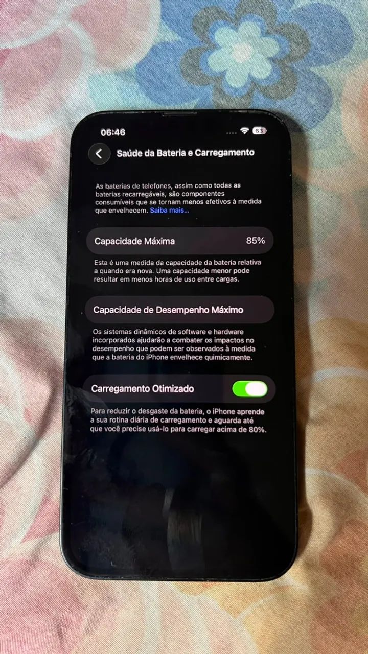 IPHONE 13 128GB - 85% BATERIA - COM CAIXA E NOTA FISCAL - Foto 2