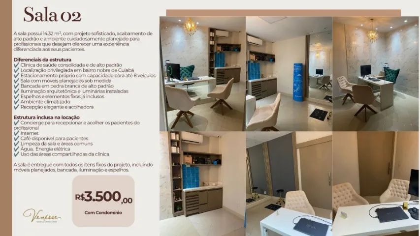 Locação de salas comerciais I R$1.380,00 a R$3.500,00  - Foto 3