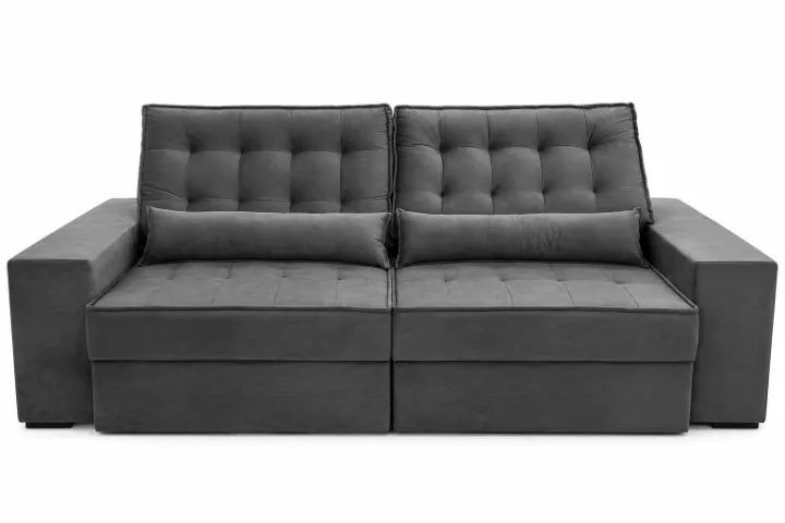 SOFA RETRATIL RECLINAVEL 2.80M DIRETO DA FABRICA