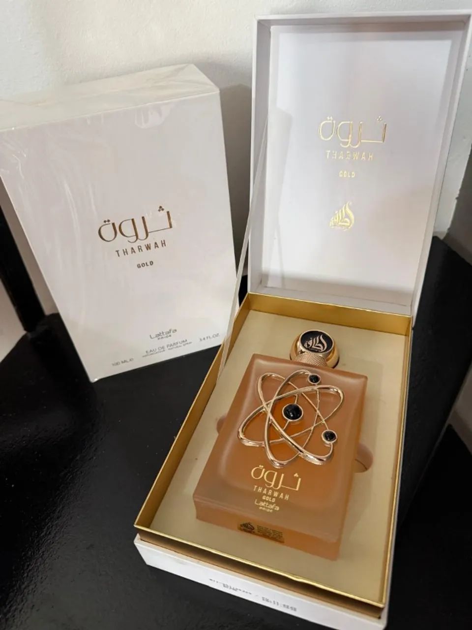  Tharwah Gold perfume árabe Lattafa 
