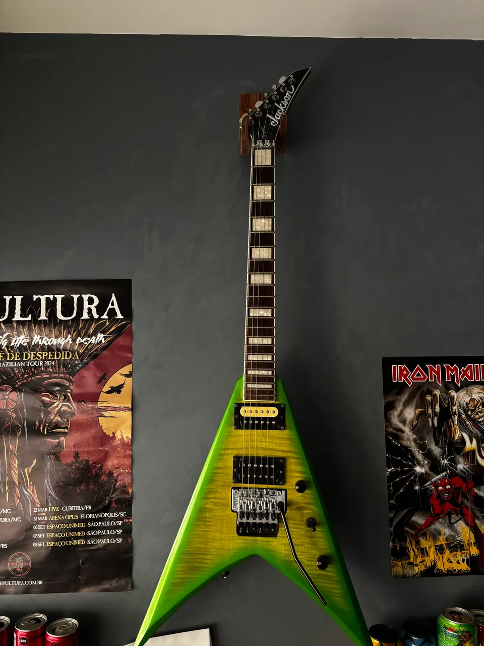 Guitarra Jackson USA Signature Adrian Smith San Dimas SDM