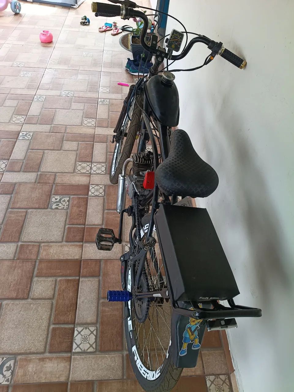 Bicicleta motorizada 80cc  - Foto 4