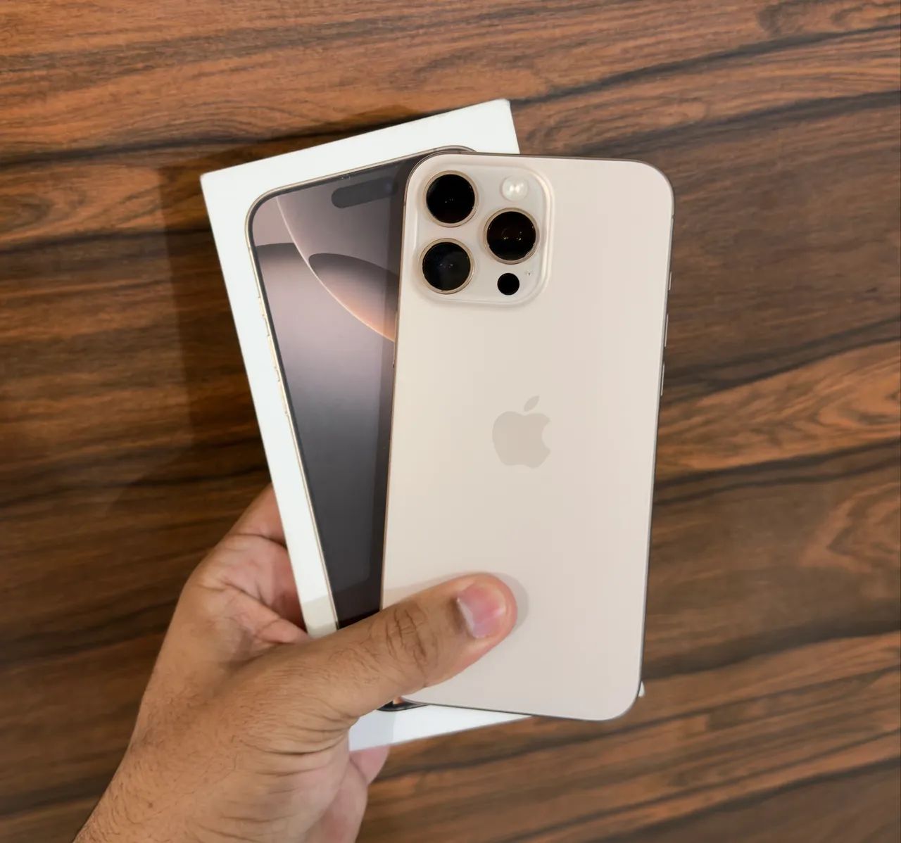 iphone 16 pro Max 256gb Desert titanium 