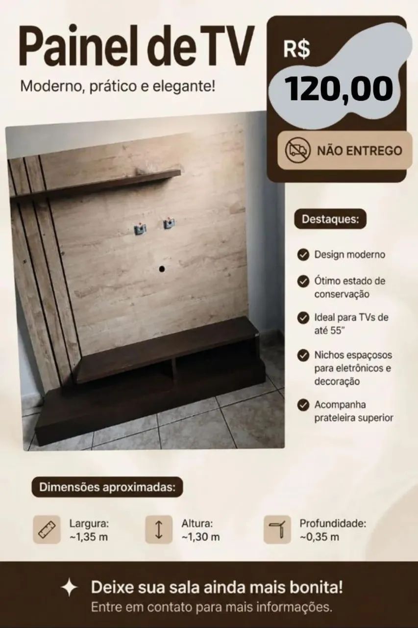 Painel de TV 