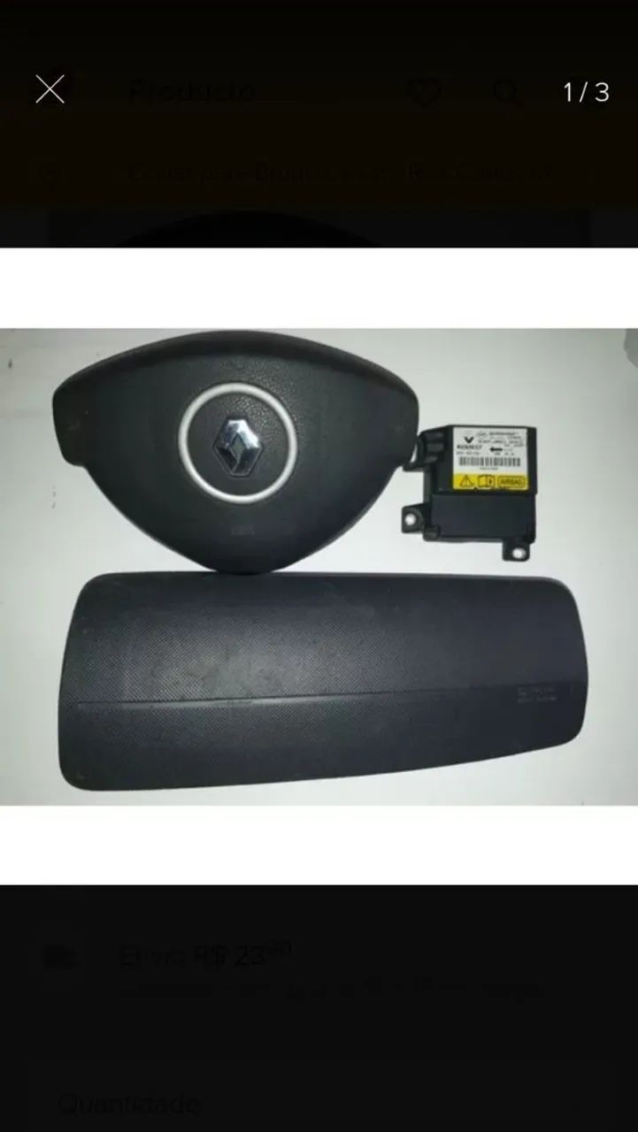 Kit airbag Renault Sandero 2013