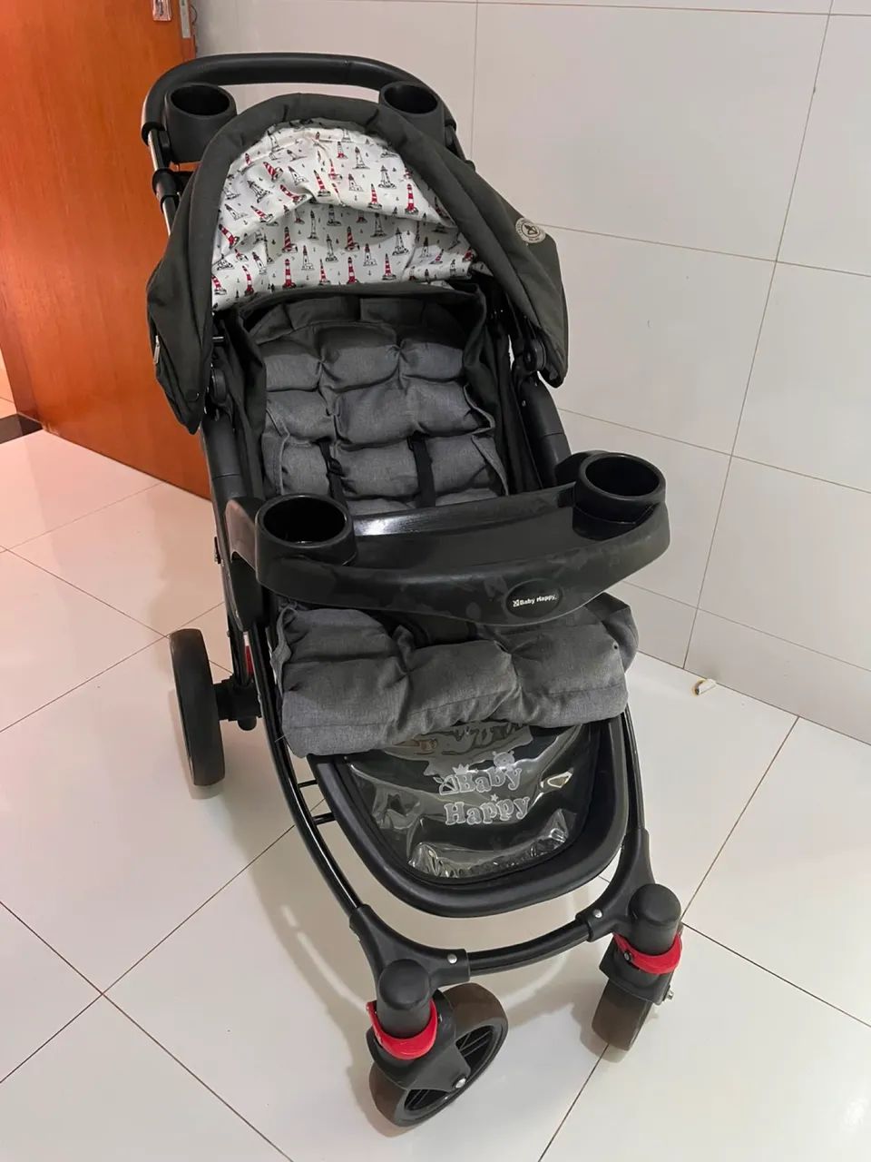 Carrinho bebê + bebê conforto  - Foto 3
