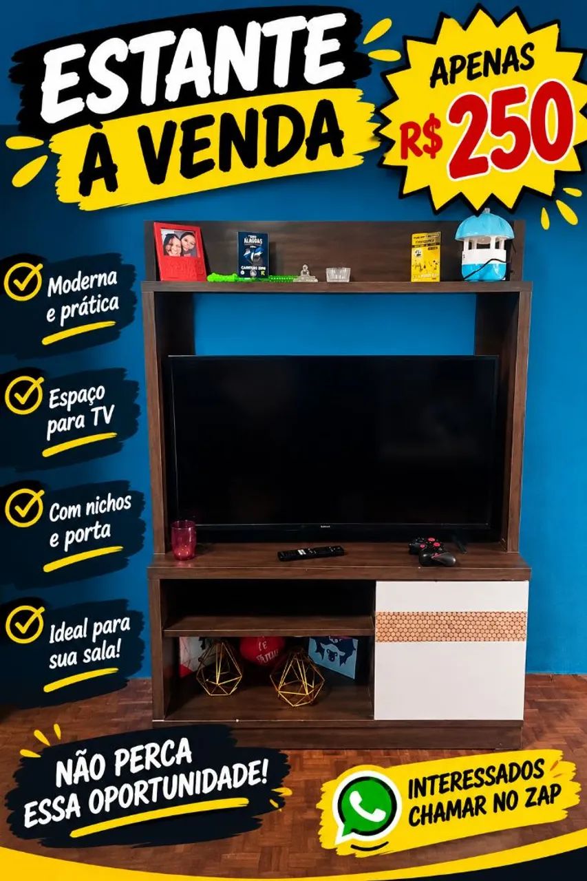 Vende-se uma estante 