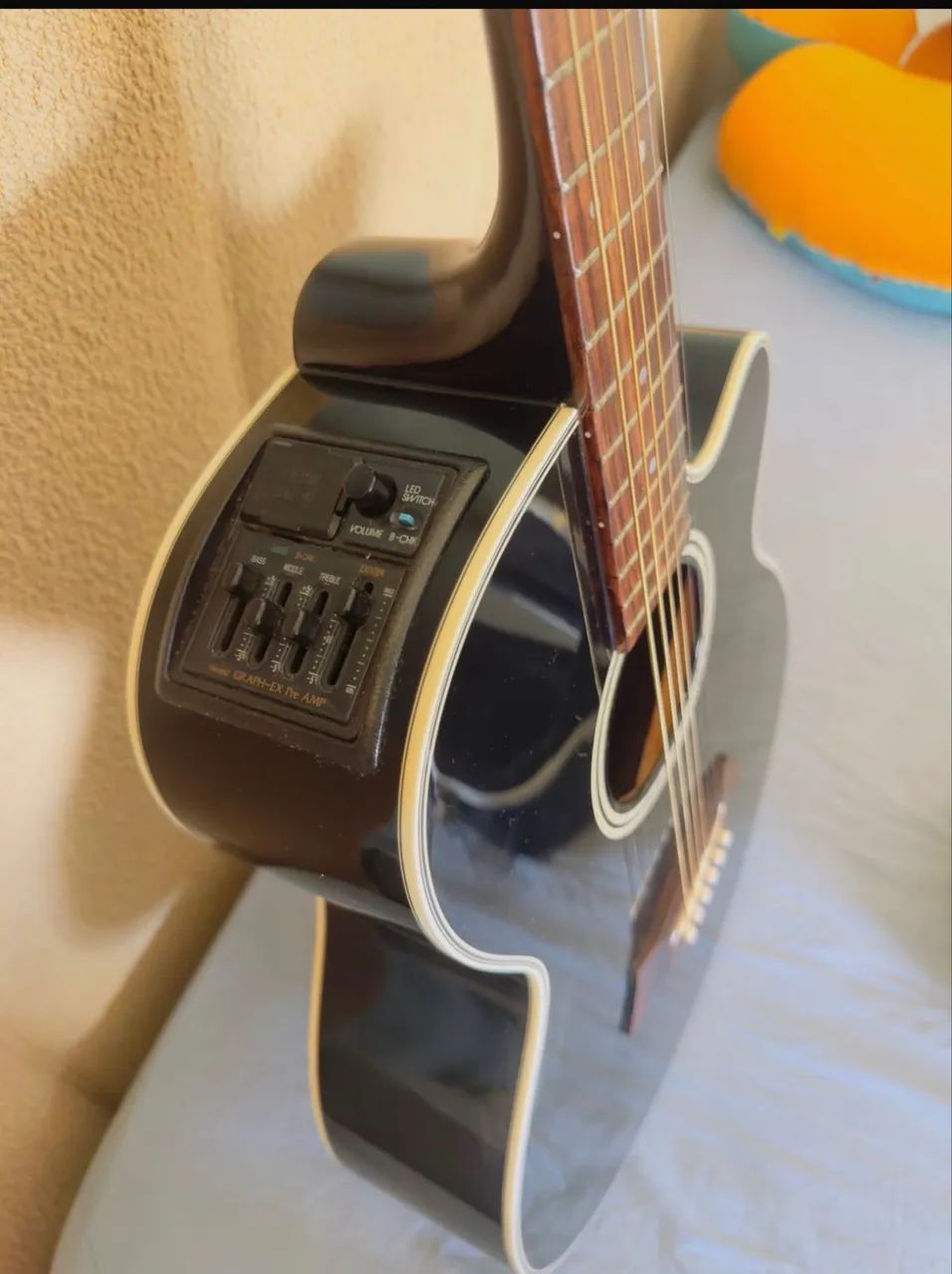 Violão takamine EF2618(BL) - Foto 5