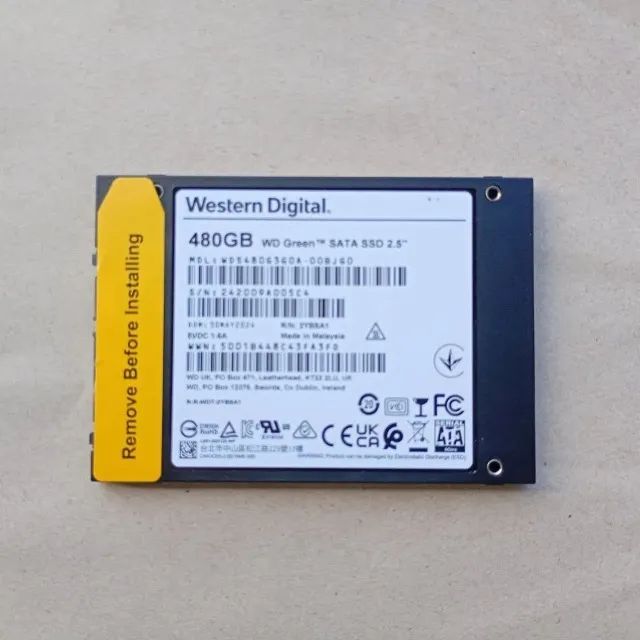 ssd sata 480gb Wd Green (100% saudavel+Windows) - Foto 2