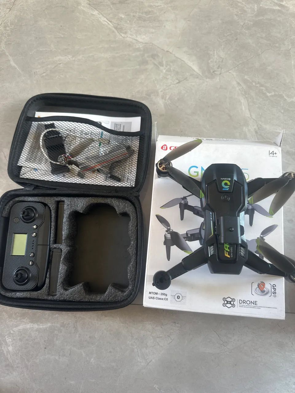Drone XT505 GN 505 GPS Câmera luzes com defeito - Foto 3