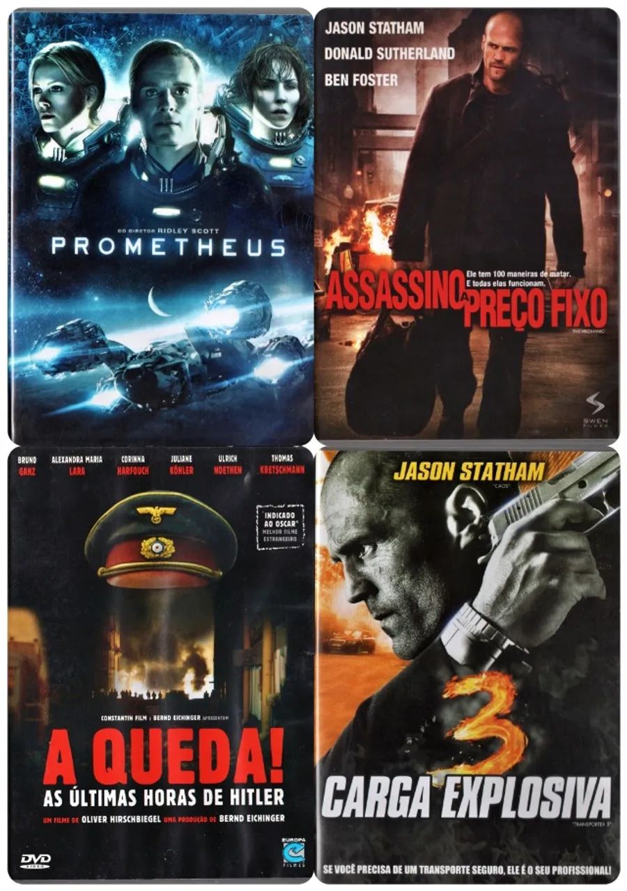 Lote com 24 Filmes Originais em DVD - Foto 5