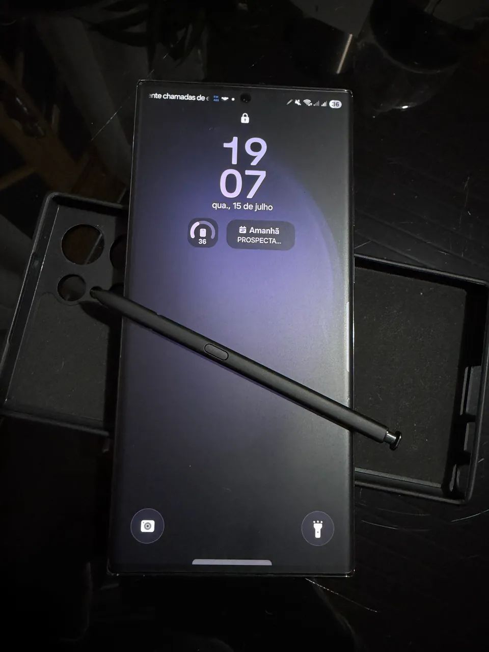 S23 ultra 256gb com nota