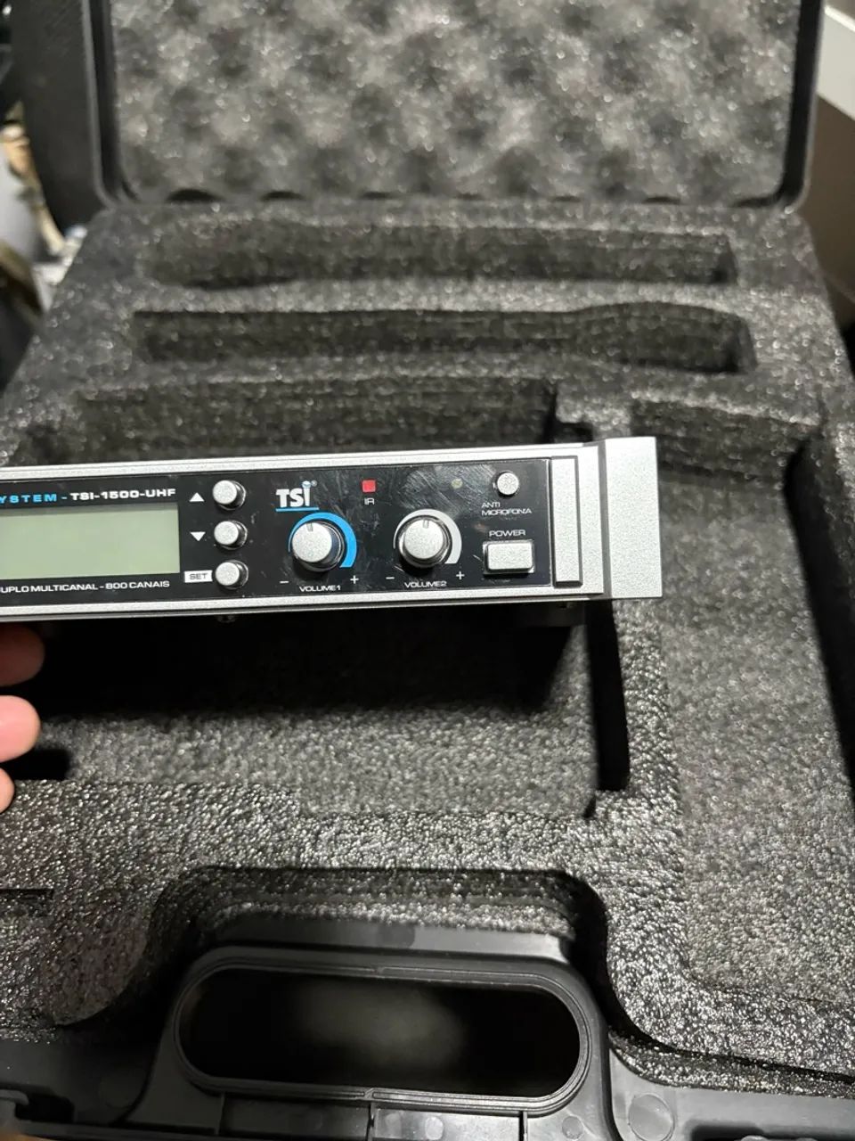 Sistema microfone sem fio completo 