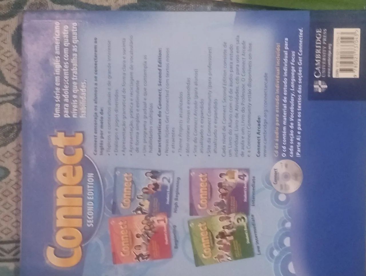 Cambridge Connect Second edition, livro 2 e 3 com CDs e novos  - Foto 2
