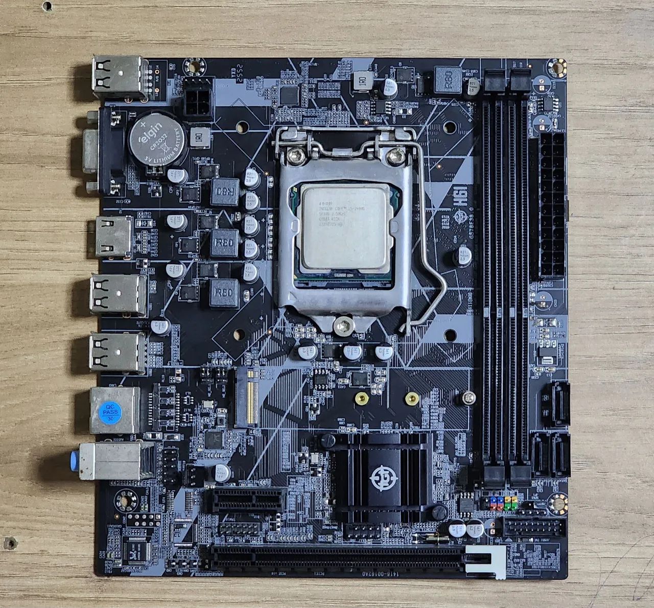 Kit Placa  1155 + i5-2400S usado bom 