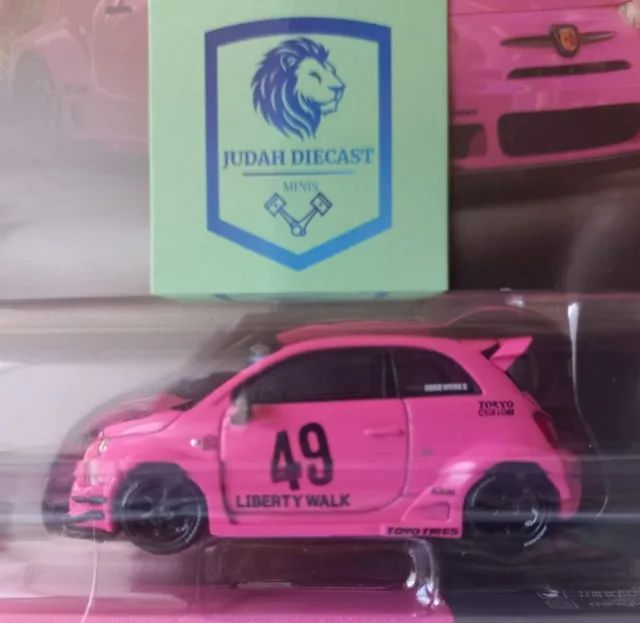 LB-WORKS x Abas Works ABASTH 595 Pink -#851 - Mini GT - Foto 3