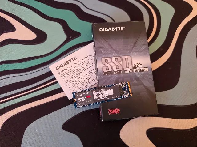 SSD NVMe Gigabyte 256GB M.2 2280