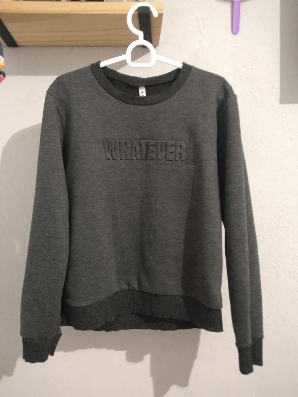 Blusa de frio cinza 
