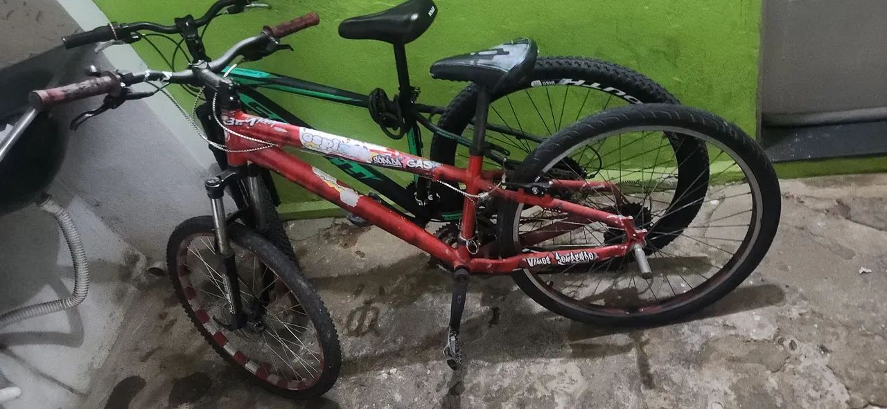 Bicicleta aro 26 (freio hidráulico) pra hojeee - Foto 3