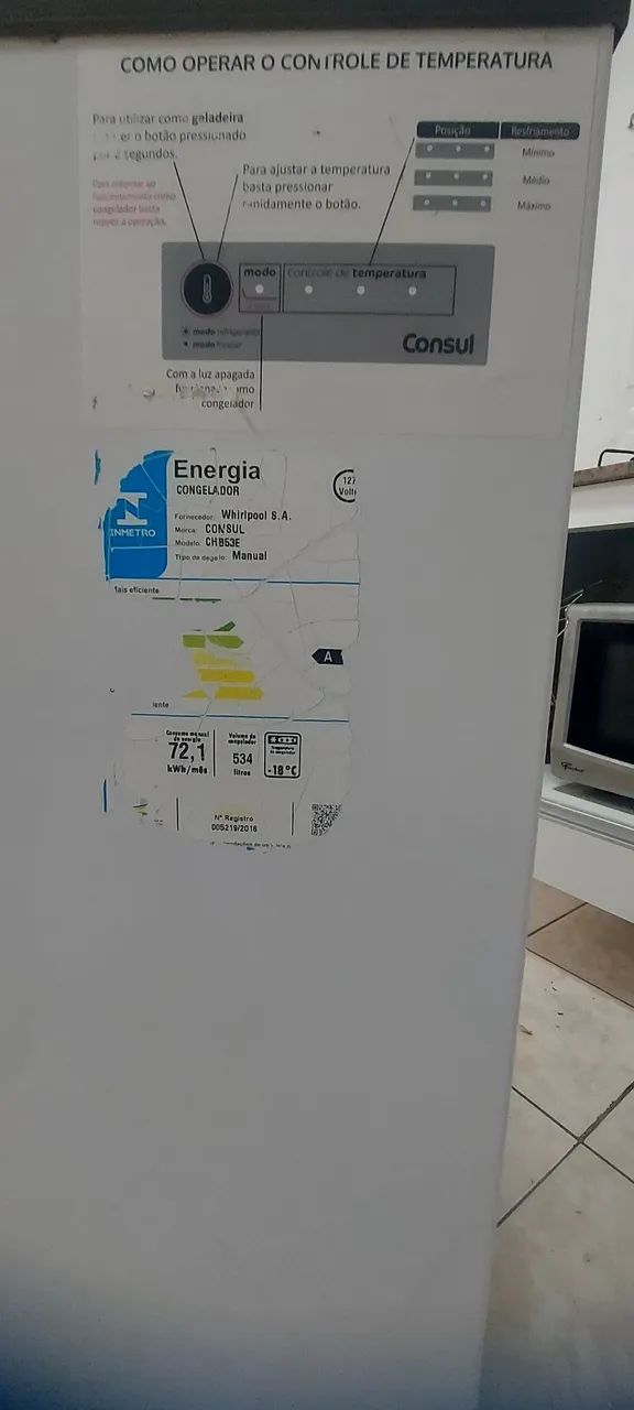 VENDO FREEZER 534LT NOVÍSSIMO  - Foto 3